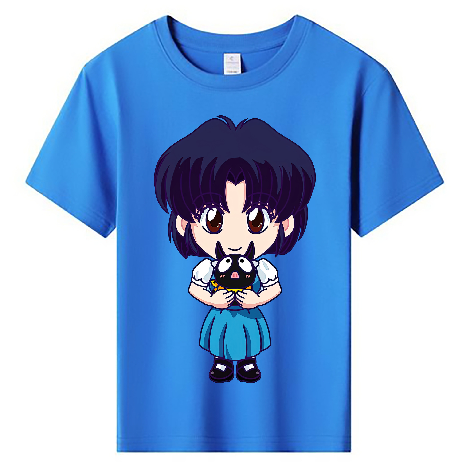 （画像用） 美少女戦士セーラームーン 水野 亜美 みずの あみ Sailor Moon Mizuno Ami 綿100％キッズTシャツ（フロントプリント）